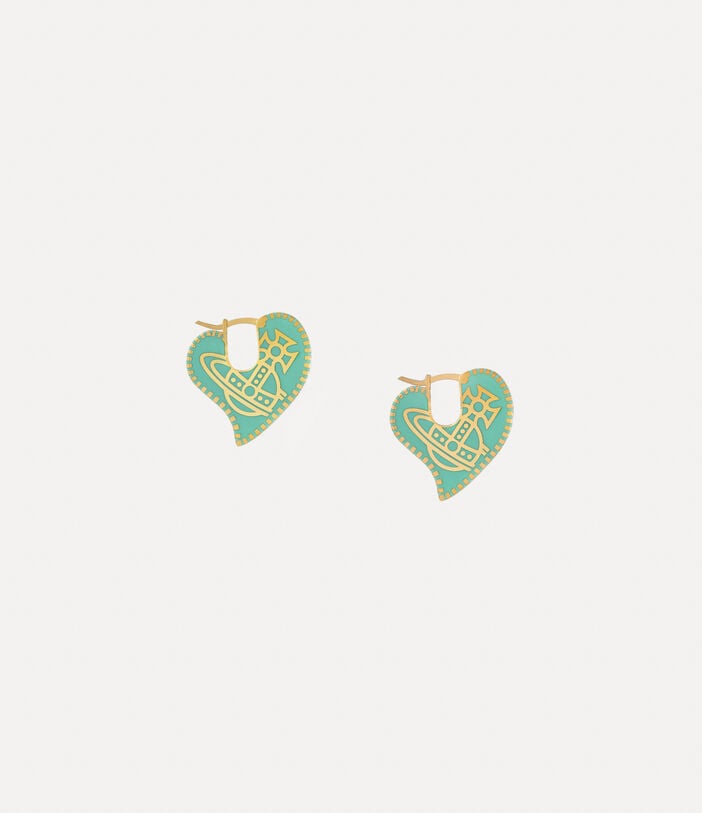 Vivienne Westwood AMANDA HEART EARRINGS